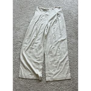 Jason Wu Linen Pants NWOT Size 8 Light Beige
